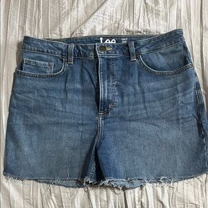 Lee Women's Dark Blue Jean Shorts